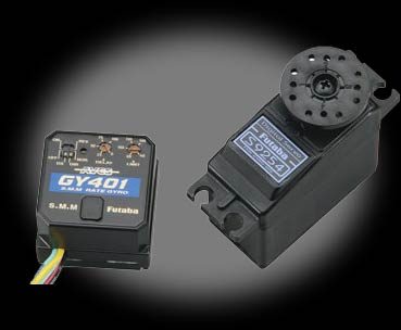 Futaba GY401 Gyro with S9254 Digital Servo