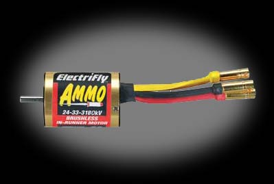 Great Planes Ammo 24-33-3180 In-Runner Brushless Motor