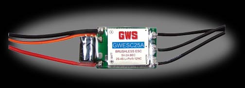 GWS 25A BLM Brushless Speed Controller