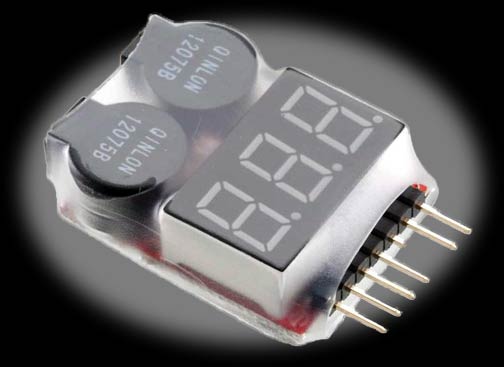 LiPo Voltage Checker and Cell Spy Warning Buzzer / Alarm