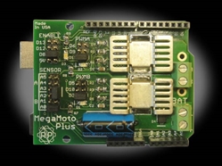 MegaMoto Plus Motor Control Shield for Arduino