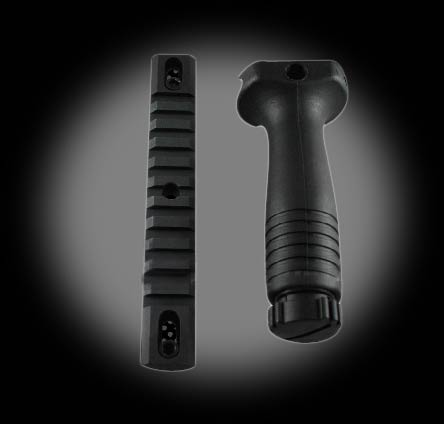 AIM MT007 M4/M16 Vertical Support Grip w/ Rail Set for M4 Hand Guard