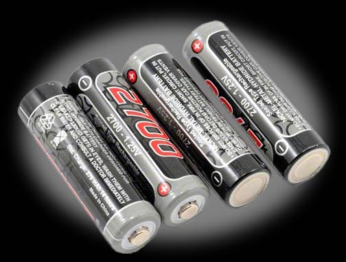 Team Orion 2700mAh 1.25V NiMH AA Batteries - 4-pack