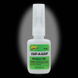 Zap A Gap Medium CA+ Glue, 0.5oz