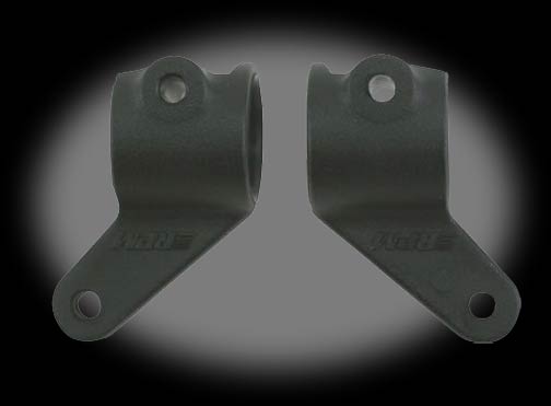 RPM Front Bearing Carriers, Black: RU, ST, BA, SLH