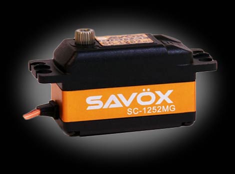 Savox SC-1252MG Low Profile Super Speed Metal Gear Digital Servo