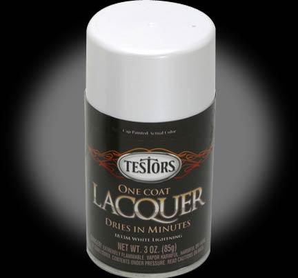 Testors One Coat Lacquer - White Lighting