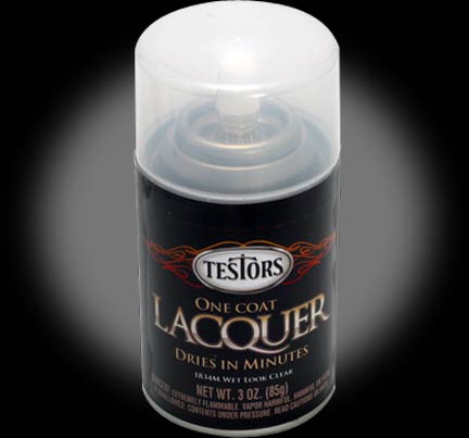 Testors One Coat Lacquer - Wet Look Clear