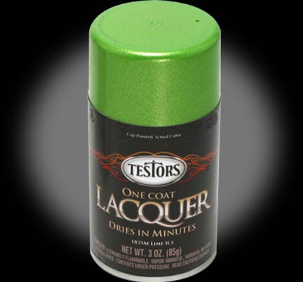 Testors One Coat Lacquer - Lime Ice