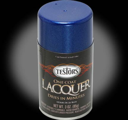 Testors One Coat Lacquer - De Ja Blue