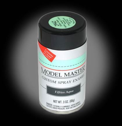 Model Masters 3oz Spray Enamel - Fifties Aqua