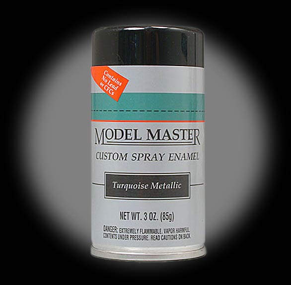 Model Masters 3oz Spray Enamel - Turquoise Metallic