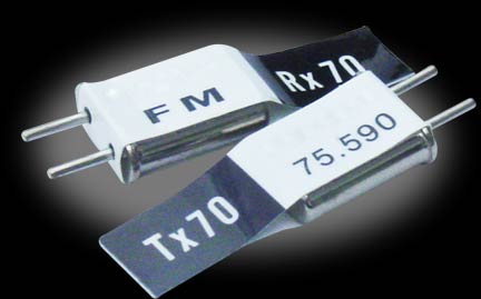 Futaba FM Dual Conversion Crystal Set Channel 62, 75.430