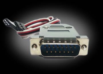 RoboteQ 15-pin to RC Radio Cable for xDC/xBL-models Controllers