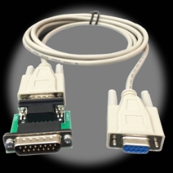 15-pin to RS232 Cable