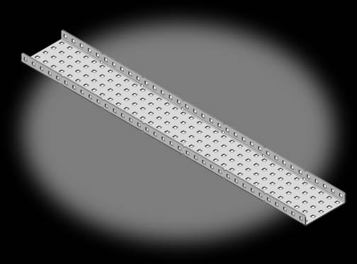 VEX Robotics Metal C-Channel 1x5x1x35 Holes, 4-pack