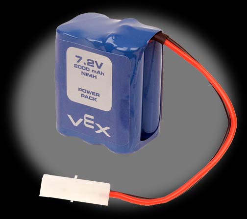 VEX Robotics 2000mAh 7.2V NiMH Robot Battery