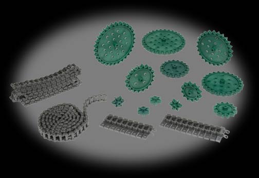 VEX Robotics High Strength Sprocket and Chain Kit