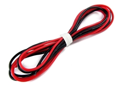 18 Gauge Silicone Wire - 30 each Red and Black