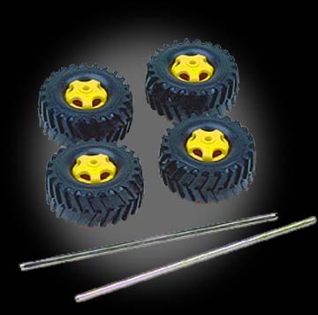 Off Road 36mm Tire Set of 4- Tamiya 70101